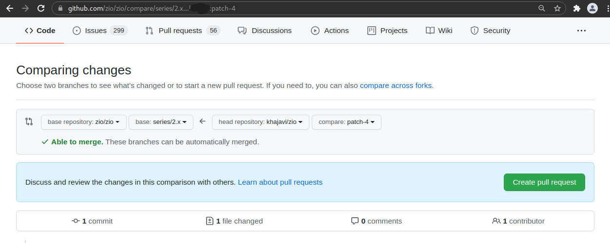 Open a pull request